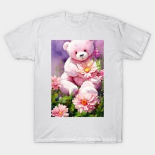 Watercolor teddy bear T-Shirt